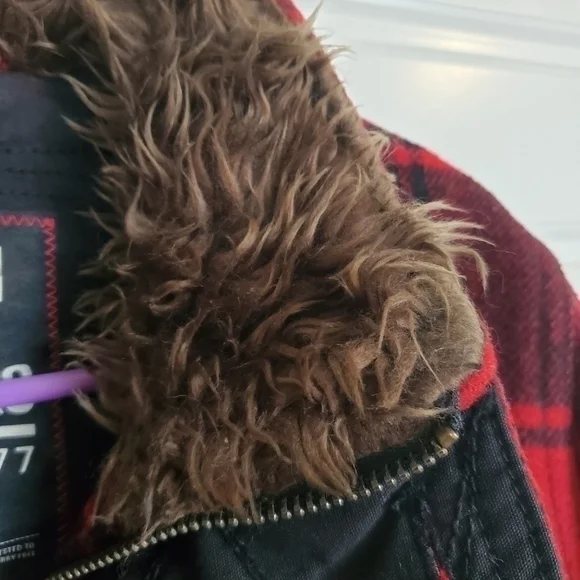 American eagle‎ Buffalo plaid coat - Picture 2 of 5